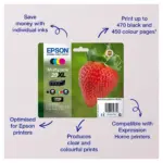 Rašalo kasetė Epson Strawberry C13T29824012, vaizdas 5