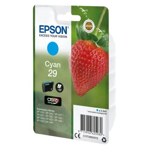 Rašalo kasetė Epson Strawberry C13T29824012