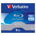 Optinis įrenginys Verbatim 43748 blank Blu-Ray disc, vaizdas 2