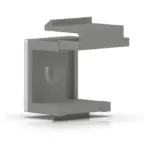 Tinklo kabelis Ubiquiti UISP UACC-Keystone-Blank-Insert, vaizdas 2