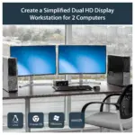 KVM jungiklis StarTech.com SV231DPDDUA, vaizdas 7