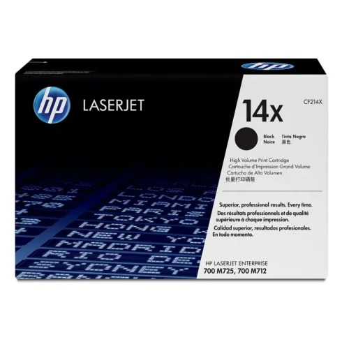 Tonerio kasetė HP 14X High Yield (CF214X), juodos spalvos