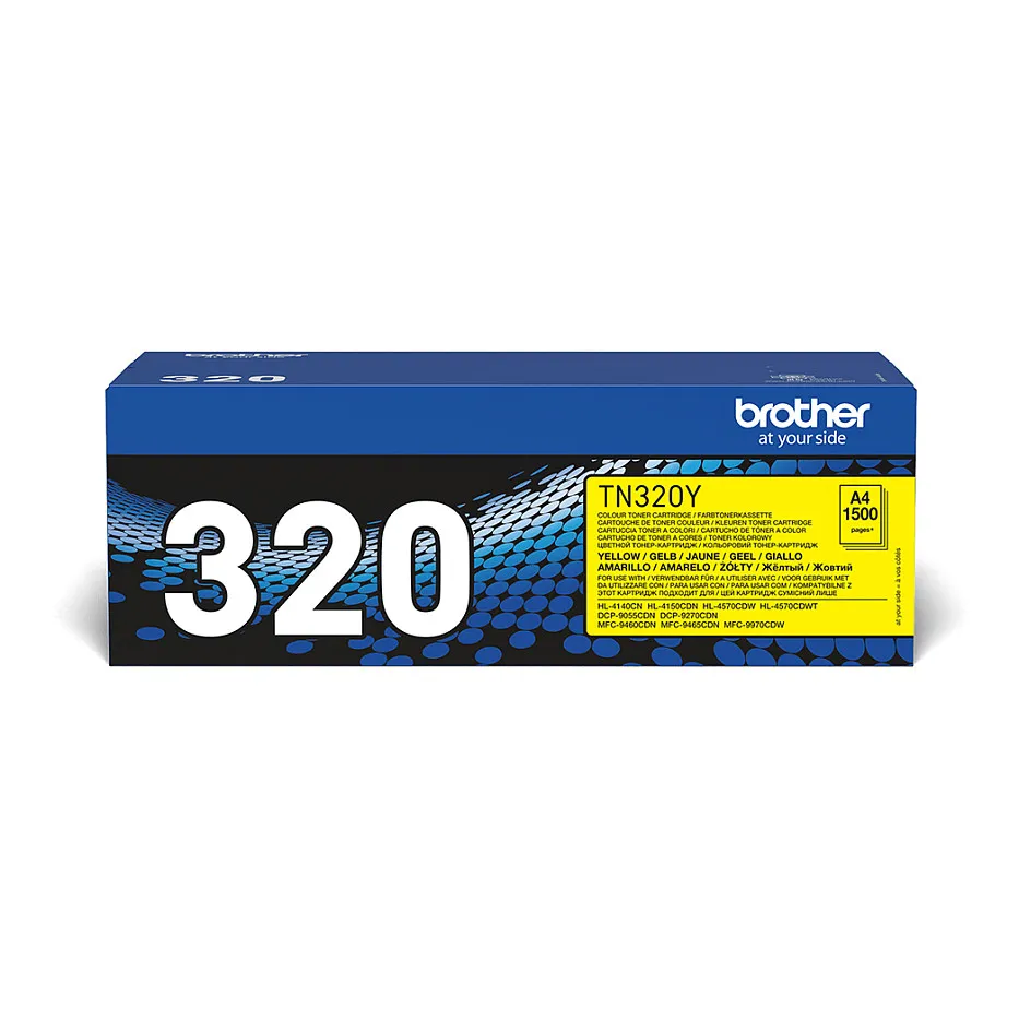 Brother TN-320Y toner cartridge Brother TN-320Y toner cartridge