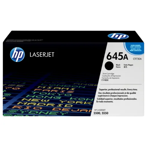 Tonerio kasetė HP 645A (C9730A), juodos spalvos