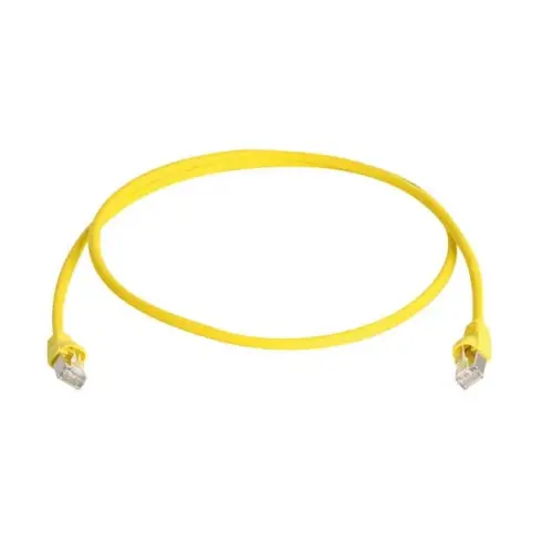 Tinklo kabelis Telegärtner Patchkabel CAT6a RJ45 S/FTP 7,5m (L00004A0058), geltonos spalvos