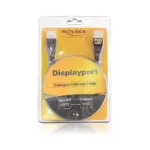 DisplayPort kabelis DeLOCK 82773, vaizdas 2