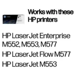 Tonerio kasetė HP 508X High Yield (CF360X), juodos spalvos, vaizdas 2