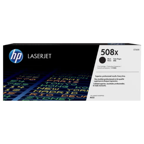Tonerio kasetė HP 508X High Yield (CF360X), juodos spalvos