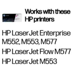 Tonerio kasetė HP 508X High Yield (CF363X), purpurinės spalvos, vaizdas 2
