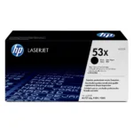 HP 53X High Yield Black Original LaserJet toner cartridge