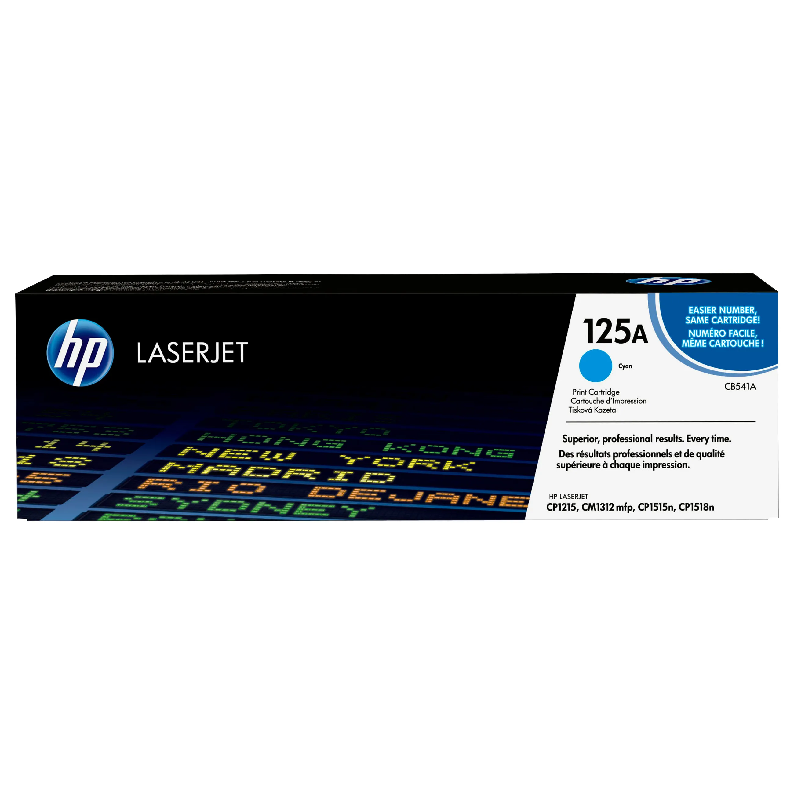 HP 125A Cyan Original LaserJet toner cartridge HP 125A Cyan Original LaserJet toner cartridge