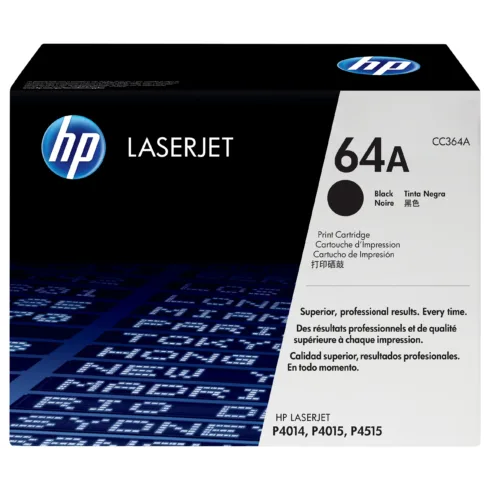 HP 64A Black Original LaserJet toner cartridge