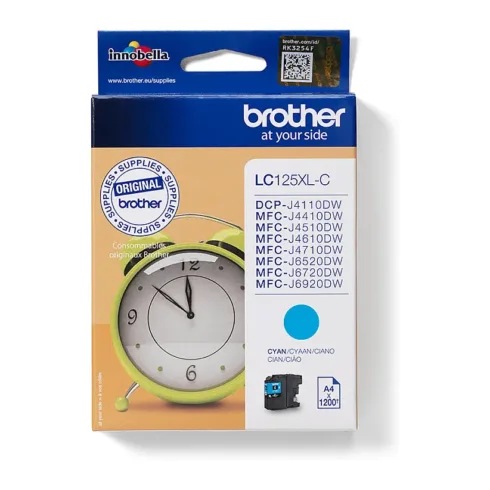 Rašalo kasetė Brother LC-125XLC