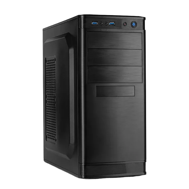 Inter-Tech IT-5905 Inter-Tech IT-5905, Midi Tower, juodas, ATX, micro ATX