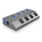 USB laidas ar adapteris ICY BOX IB-HUB1405