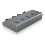USB laidas ar adapteris ICY BOX IB-HUB1405, vaizdas 5