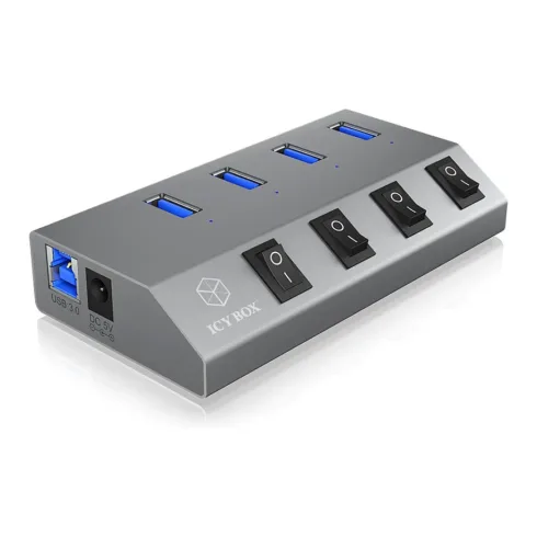 USB laidas ar adapteris ICY BOX IB-HUB1405