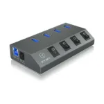 USB laidas ar adapteris ICY BOX IB-HUB1405, vaizdas 8