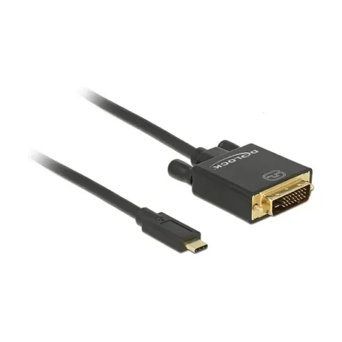 USB vaizdo adapteris DeLOCK 3m, USB-C/DVI 24+1 (85322)