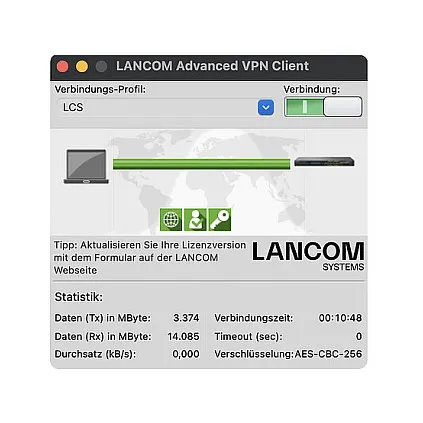 LANCOM Upgrade Advanced VPN Client (MAC)