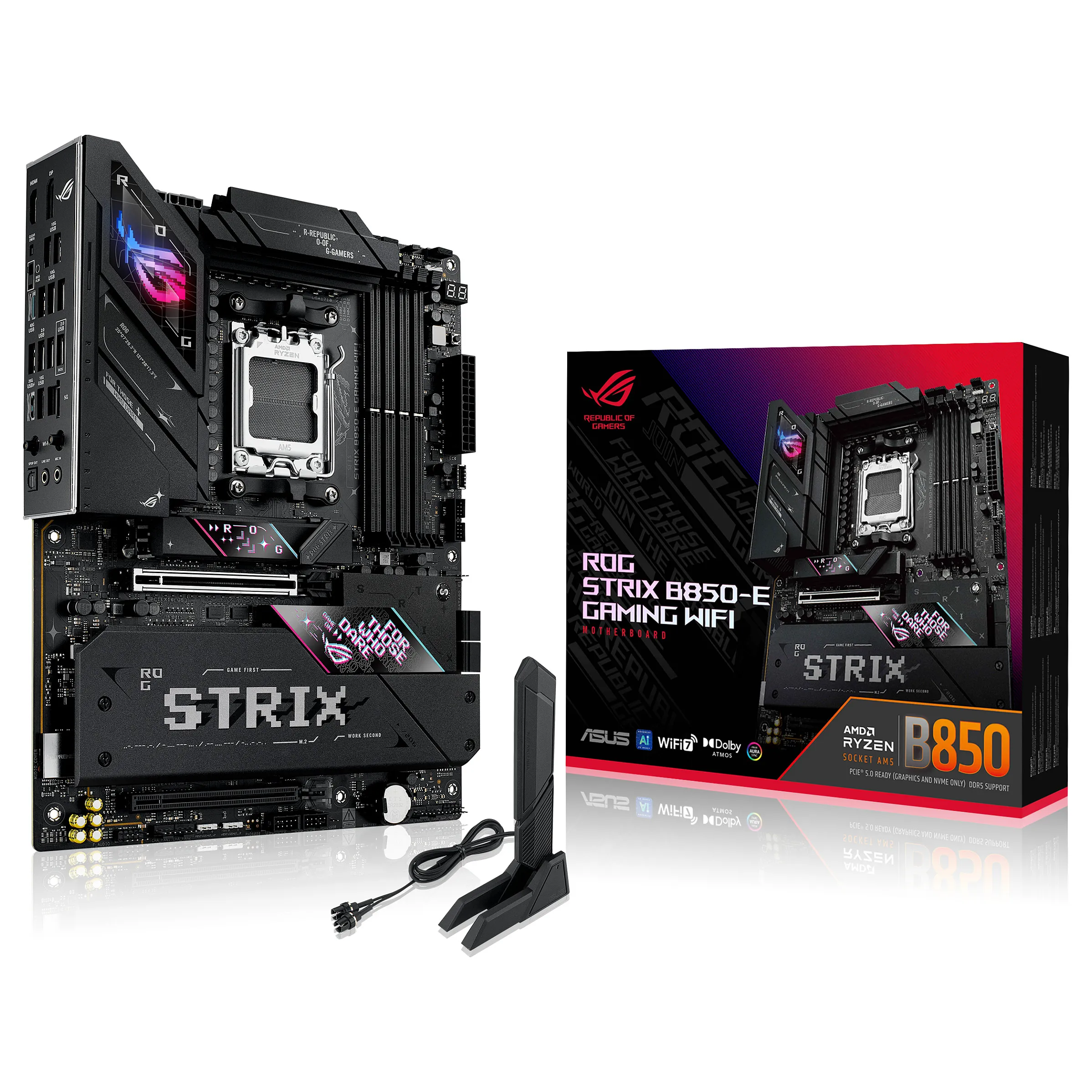 ASUS ROG STRIX B850-E GAMING WIFI ASUS ROG STRIX B850-E GAMING WIFI