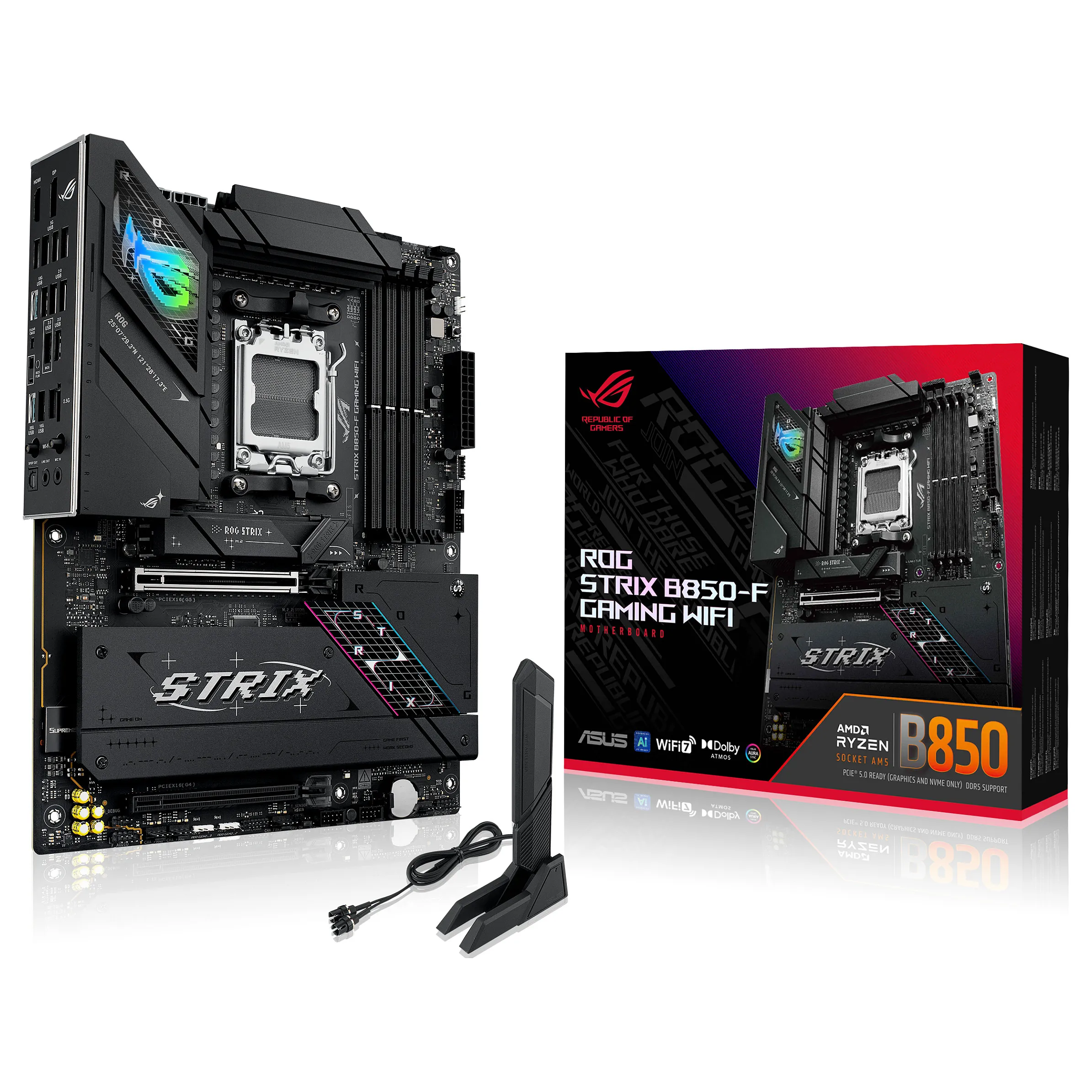 ASUS ROG STRIX B850-F GAMING WIFI ASUS ROG STRIX B850-F GAMING WIFI
