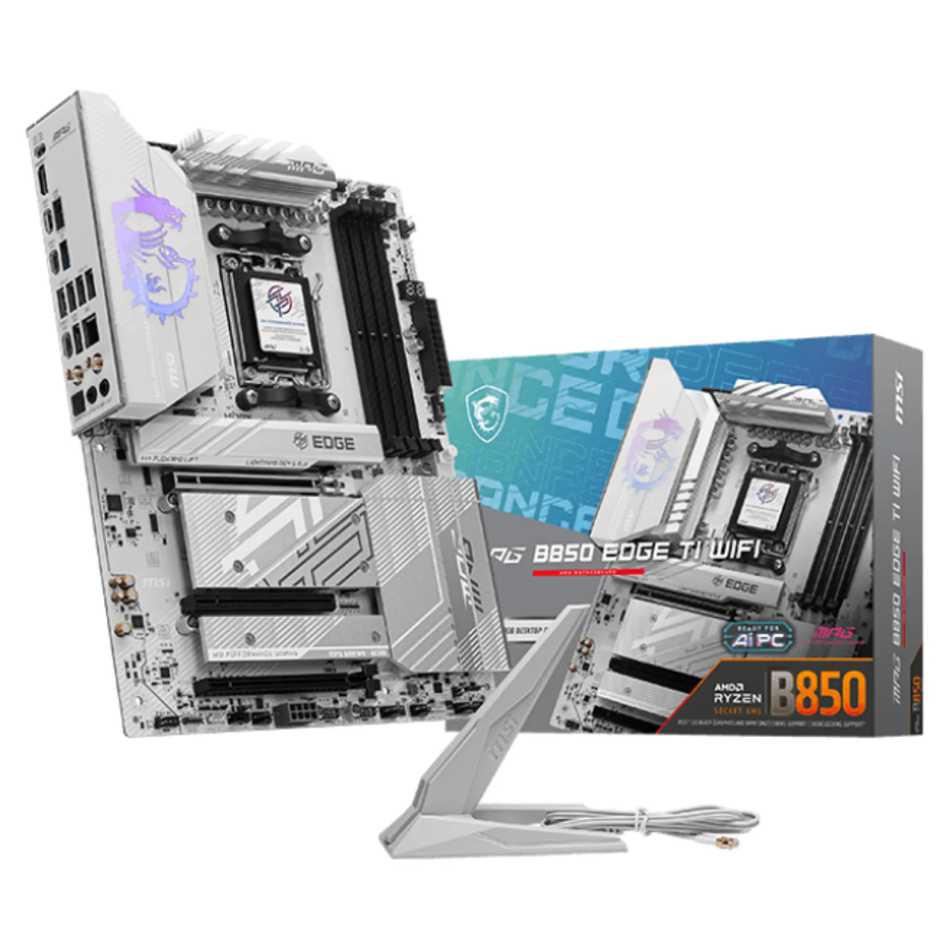 MSI MPG B850 EDGE TI WIFI motherboard MSI MPG B850 EDGE TI WIFI motherboard