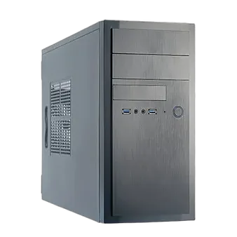 Chieftec HT-01B-350GPB computer case Chieftec HT-01B-350GPB, Midi Tower, micro ATX, 350 W maitinimo šaltinis