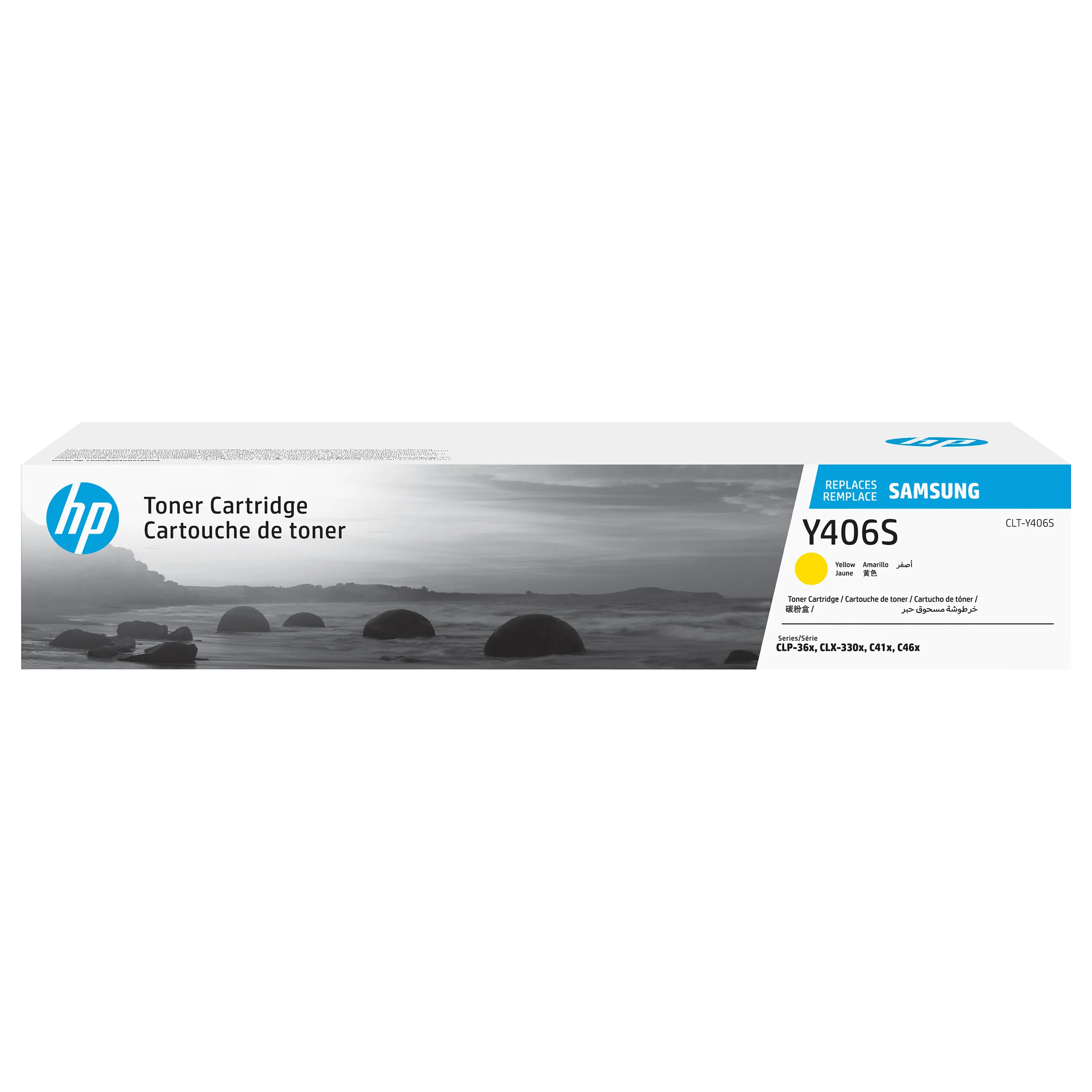 Samsung CLT-Y406S Yellow Original toner cartridge Tonerio kasetė Samsung CLT-Y406S (SU462A), geltonos spalvos