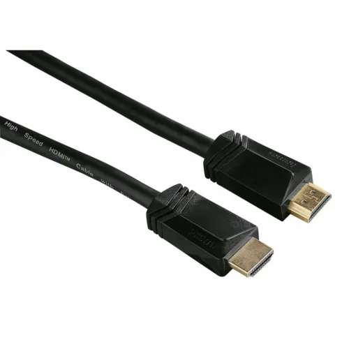 Hama 00122105 High Speed HDMI Cable, plug – plug Ethernet gold-plated 3m