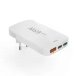 Hama 00125144 charger 65W GaN PD QC 2× USB-C 1× USB-A