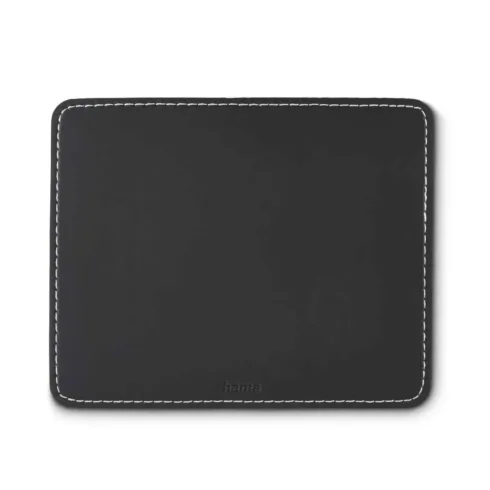 Hama 00126856 Leather Look Mouse Pad, Black