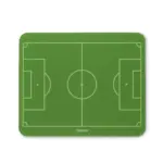 Hama 00126899 Football Mouse Pad, Green