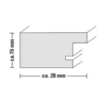 Hama 00175274 Chalet Brown 15×20 cm