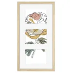 Hama 00175965 Kopenhagen Oak 23x45cm Portrait Frame Gallery