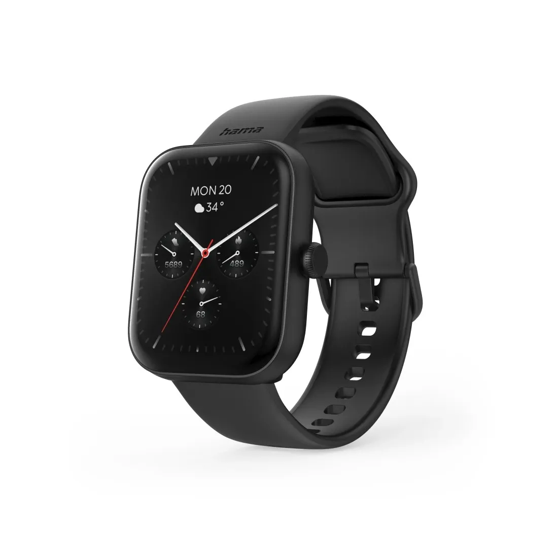 mobilux-00178614 Hama 00178614 Fit Watch 5000 Black