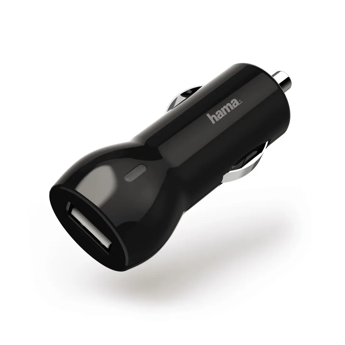 mobilux-00183259 Hama 00183259 Car Charger 2.4A, Black