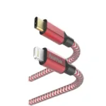 Hama 00183310 USB Type-C Cable – Lighting MFI 1.5m Red