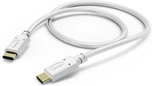 Hama 00183328 Charging/Data Cable, USB Type-C – USB Type-C 1.5m White