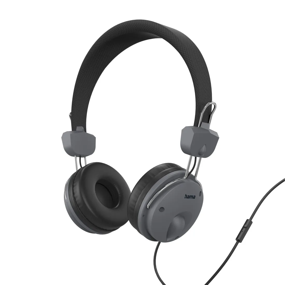 mobilux-00184145 Hama 00184145 Fun On-ear Headphones, Black