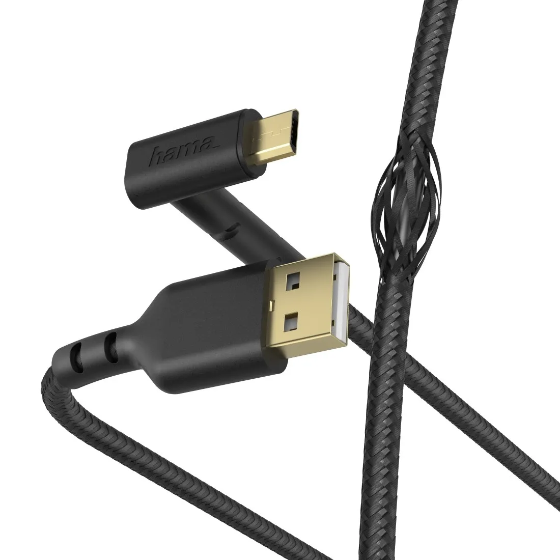 mobilux-00187215 Hama 00187215 Stand Charging/Data Cable, Micro-USB 1.5m black
