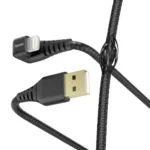 Hama 00187221 Gamer Charging/Data Cable, USB-A – Lightning 1.5m, Black