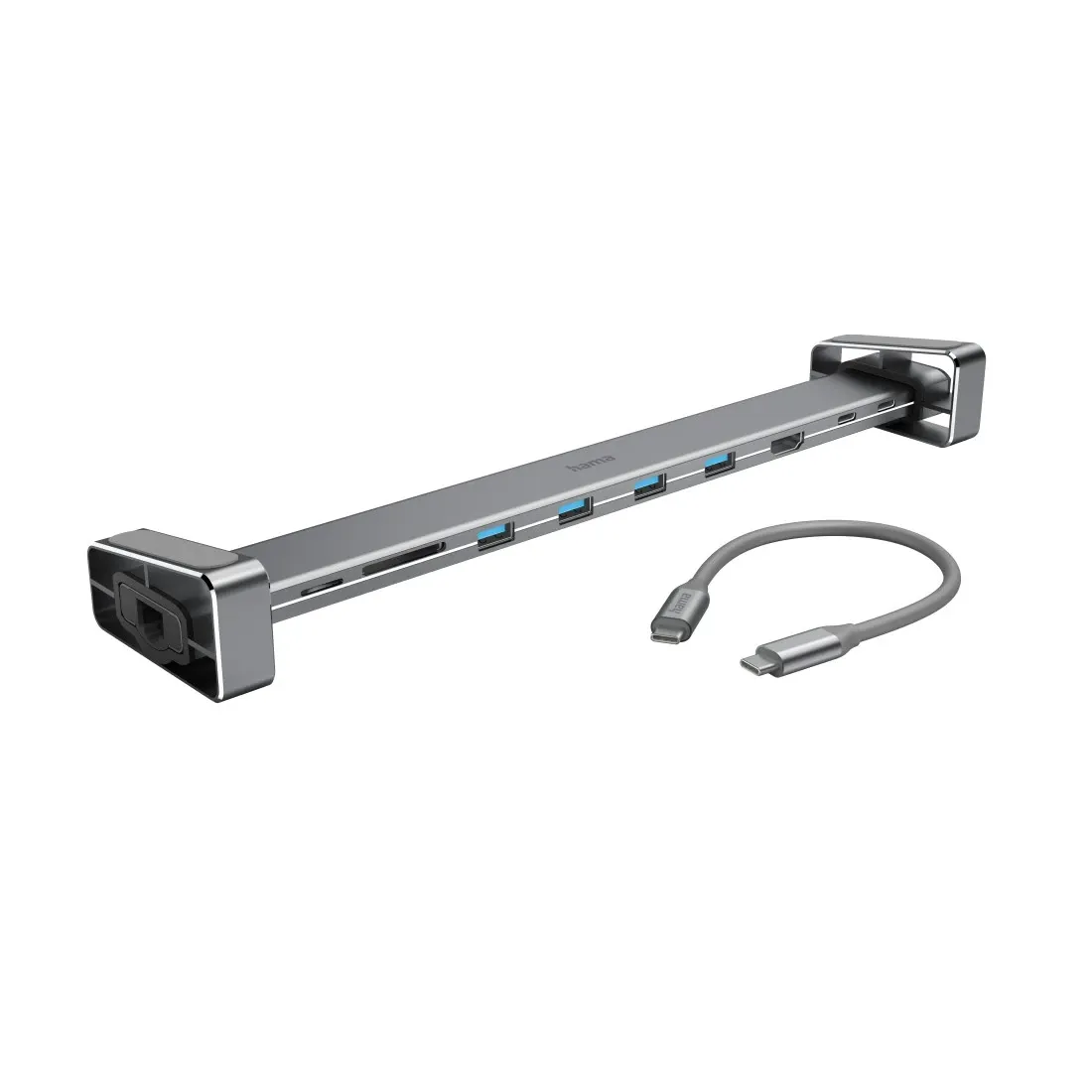 mobilux-00200103 Hama 00200103 USB C Docking Station 9 Ports