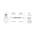Hama 00200913 CAT5e Patch Cable, F/UTP Shielded, 3 M, Grey