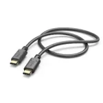 Hama 00201591 Charging Cable, USB-C – USB-C 1.5m black