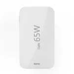 Hama 00201976 Flat Charger 220V With 2xUSB-C/USB-A  65W White