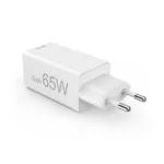 Hama 00201996 Fast Charger GaN, 2x USB-C, 1x USB-A, Mini Charger, PD, 65W, White
