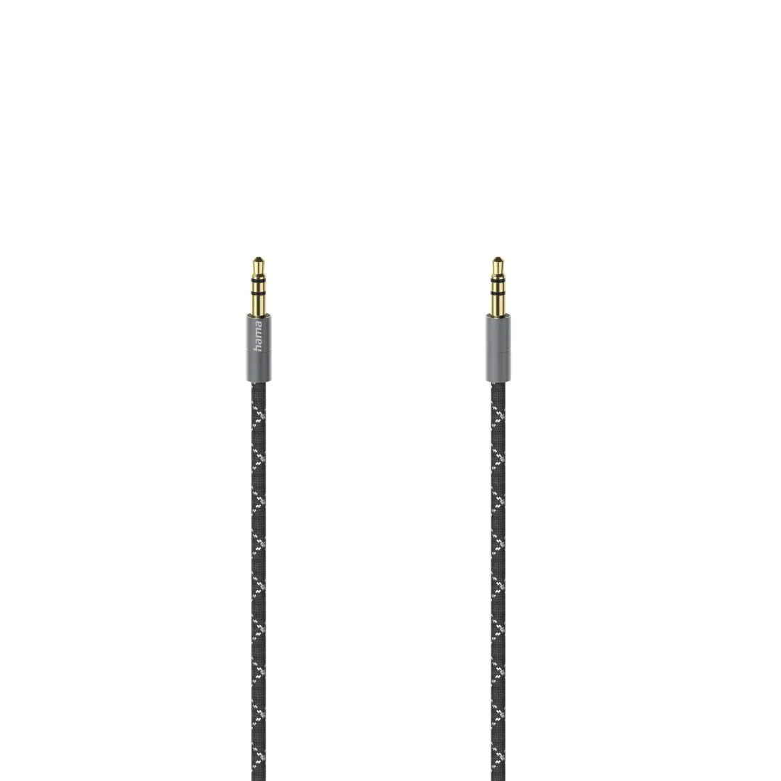 mobilux-00205129 Hama 00205129 Audio Cable 0.75 m 3.5mm Black/Grey