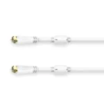 Hama 00205251 SAT Connection Cable, F-Plug – F-Plug, Gold-Plated 1.5m 100dB