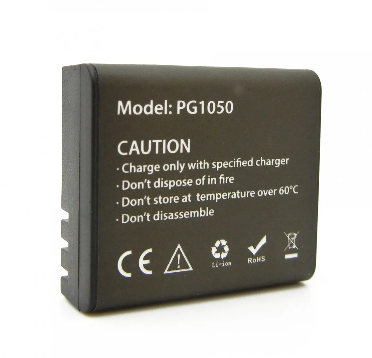 mobilux-01472 GoXtreme 1050mAh 3.7 V Akku for Rallye, Endurance, Discovery & Pioneer 01472
